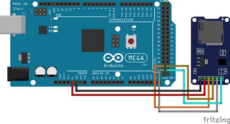 sd card arduino mega